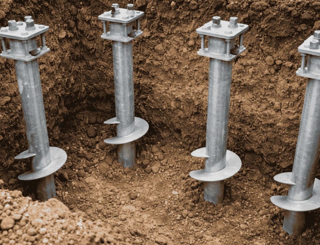 helical piers St Paul Minnesota