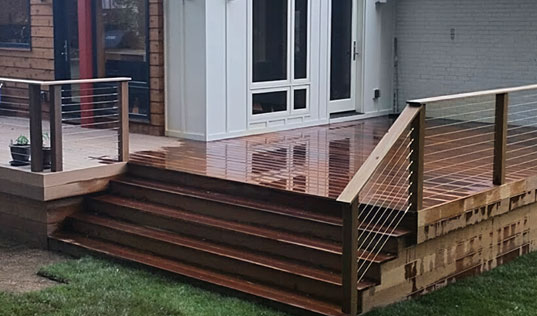 deck footing support