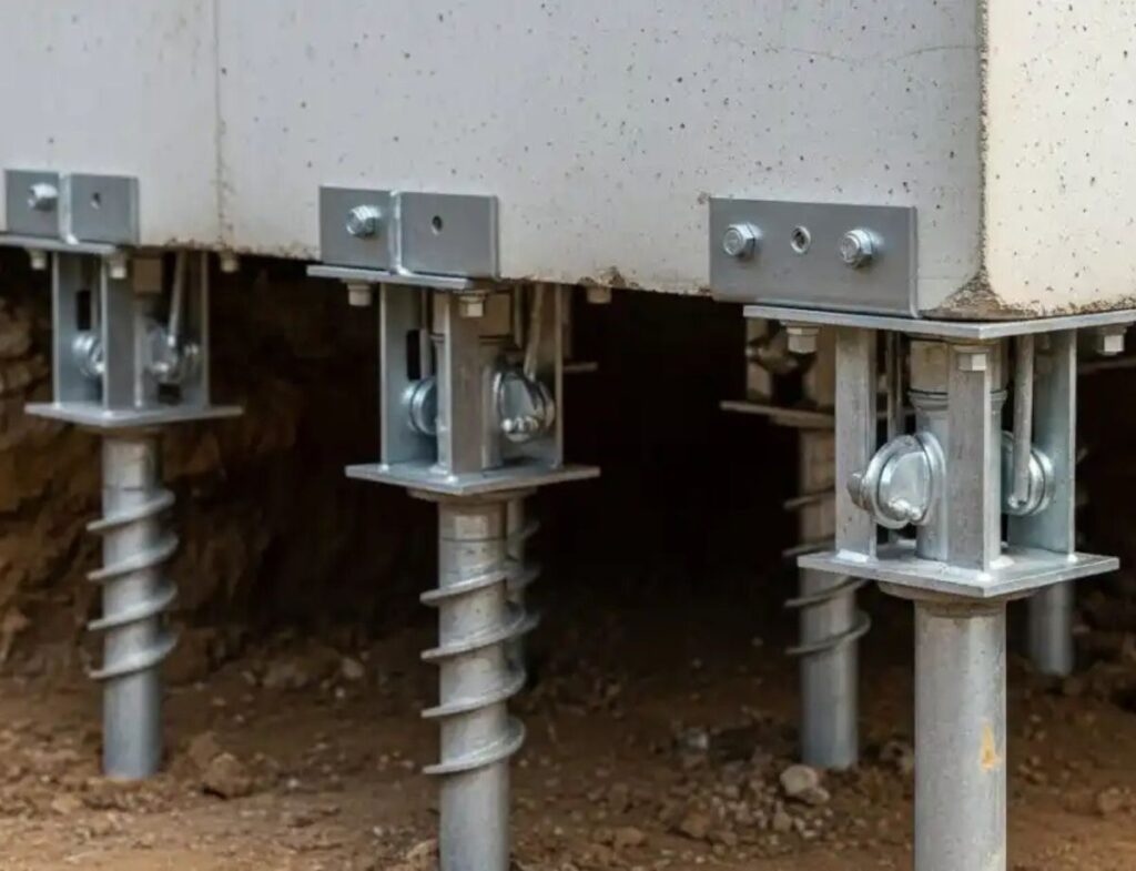 helical pier installation equipment twin cities